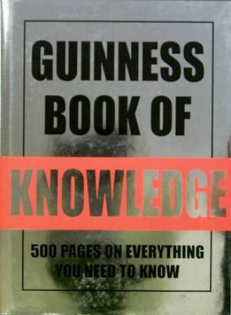 Guinness Book Of Knowledge by Various