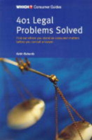 401 Legal Problems Solved by Various