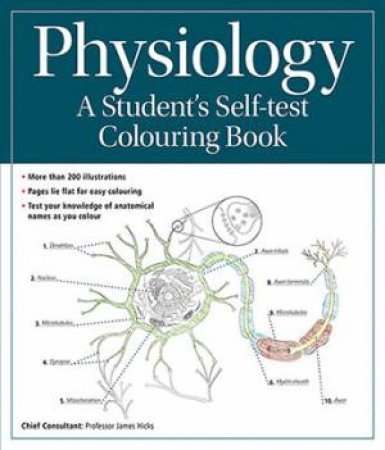 Physiology: A Student's Self-Test Coloring Book by James Hicks