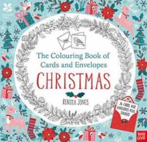 Colouring Cards And Envelopes: Christmas by Rebecca Jones