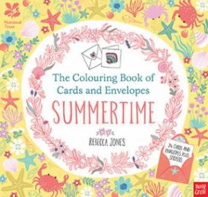 Colouring Cards And Envelopes: Summertime by Rebecca Jones