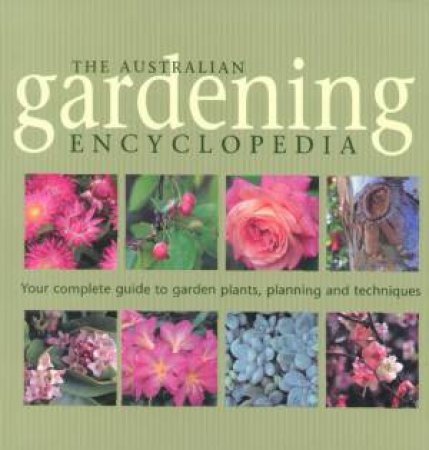 the australian flower garden planner book