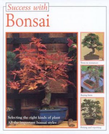 Success With Bonsai by Jochen Pfisterer