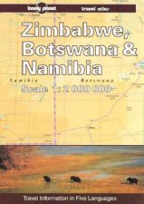 Lonely Planet Travel Atlas Zimbabwe Botswana and Namibia 1st Ed