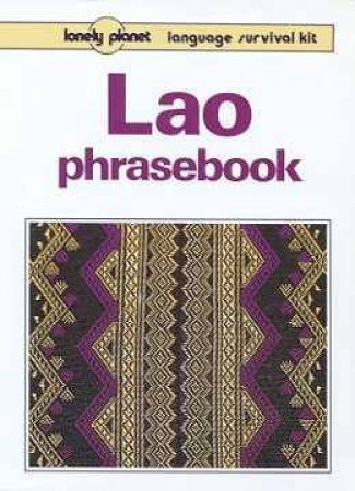 Lonely Planet Phrasebooks: Lao, 1st Ed by Various