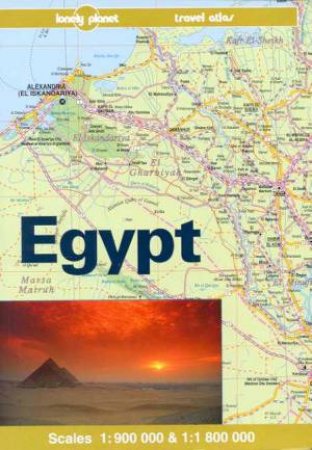 Lonely Planet Travel Atlas: Egypt, 1st Ed by Various