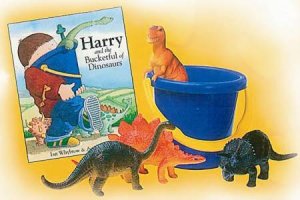 Harry And The Bucketful Of Pop Up Dinosaurs by Ian Whybrow