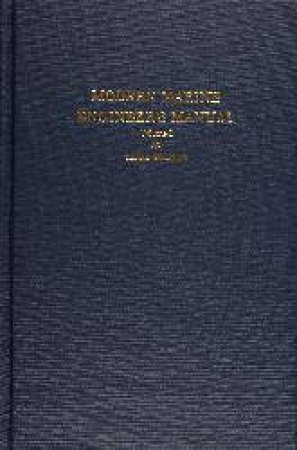 Modern Marine Engineer's Manual: Vol I by EDITOR CHARLES C. HUNT