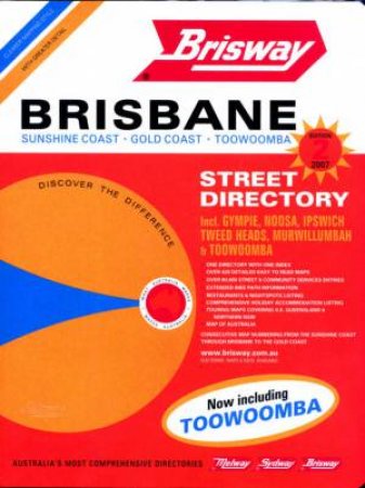 Brisway: Brisbane, Sunshine Coast, Gold Coast, Toowoomba Street Directory - 2nd Edition by Various