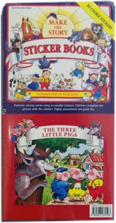 Make The Story Sticker Book: The Three Little Pigs by Various