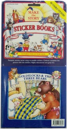 Make The Story Sticker Books: Goldilocks And The Three Bears by Various