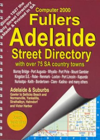 Computer 2000 Fullers Adelaide Street Directory by Various