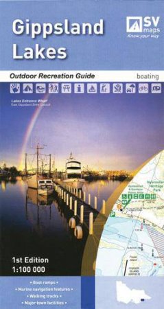 Gippsland Lakes Map by Various