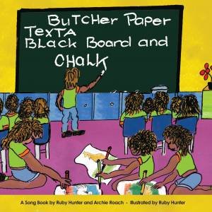 Butcher Paper Texta Black Boar by Ruby Hunter