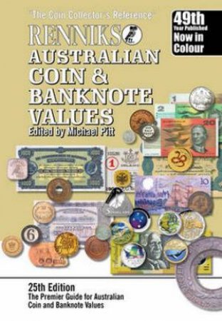 Australian Coin & Banknote Values 25th Ed. by Michael Pitt