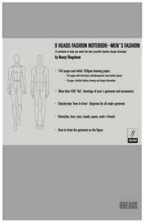 9 Heads Fashion Notebook: Men by Nancy Riegelman