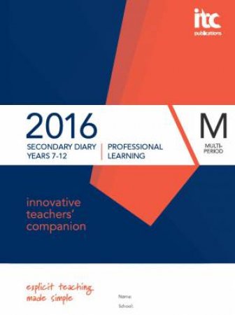 Innovative Teachers' Companion 2016 - Secondary Edition (Multi-Period) by Unknown