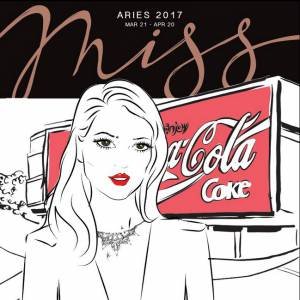 Miss Aries 2017 Calendar by Various