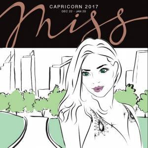 Miss Capricorn 2017 Calendar by Various