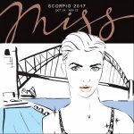 Miss Scorpio 2017 Calendar