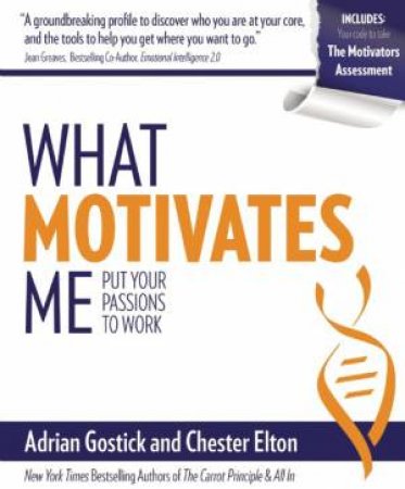 What Motivates Me: Put Your Passions to Work by Adrian Gostick & Chester Elton