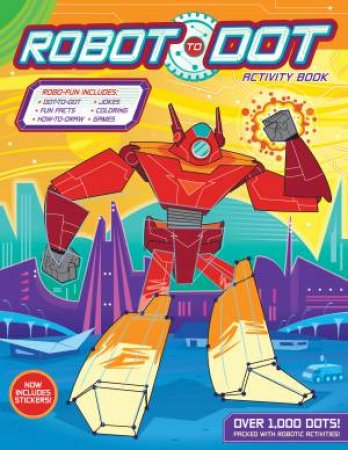 Robot-To-Dot Activity Book by Chris Evans