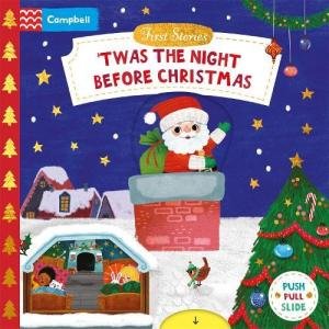 Twas the Night Before Christmas by Campbell Books & Miriam Bos