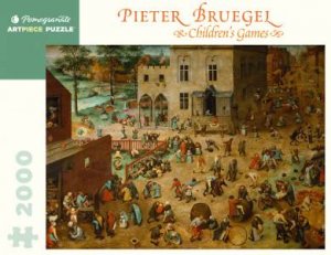 Pieter Bruegel: Children's Games 2000-Piece Jigsaw Puzzle by Pieter Bruegel