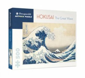 Hokusai: The Great Wave 500-Piece Jigsaw Puzzle by Katsushika Hokusai