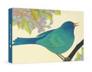 The Bluebird Of Happiness Boxed Thank You Notes by Siri Schillios