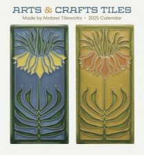 2025 Arts    Crafts Tiles Wall Calendar