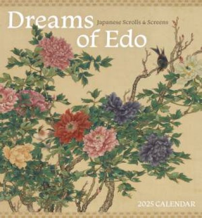 2025 Dreams Of Edo Wall Calendar by Pomegranate