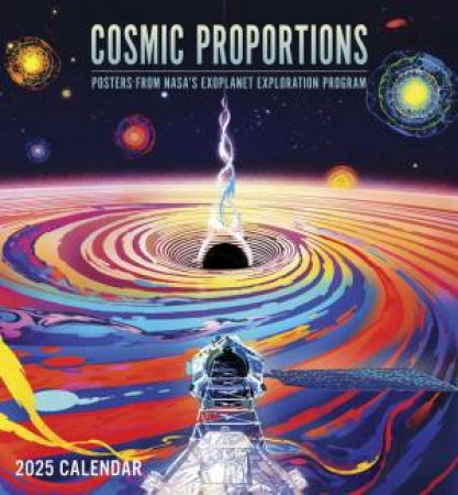 2025 Cosmic Proportions Wall Calendar by Pomegranate