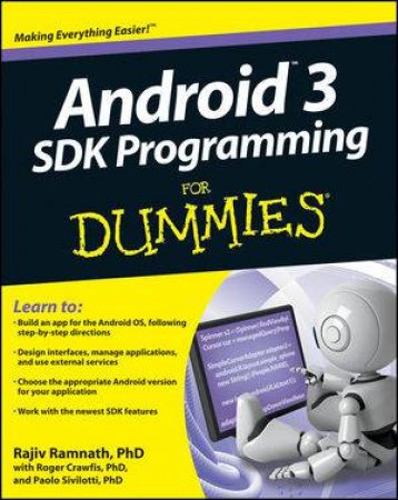 Android 'X' SDK Programming for Dummies by Rajiv Ramnath & Roger Crawfis & Paolo Sivilotti