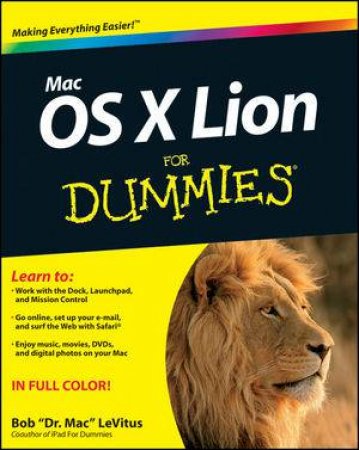 Mac OS X Lion for Dummies by Bob Le Vitus