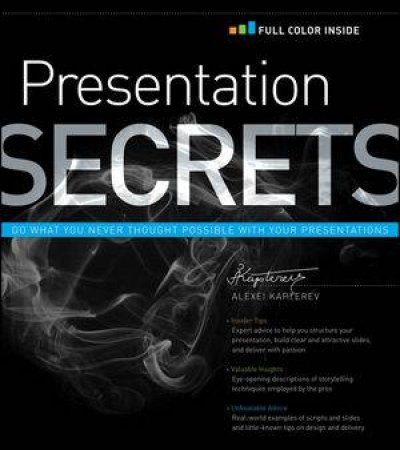 Presentation Secrets by Alexei Kapterev