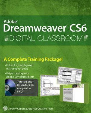 Adobe Dreamweaver CS6 Digital Classroom by Jeremy Osborn