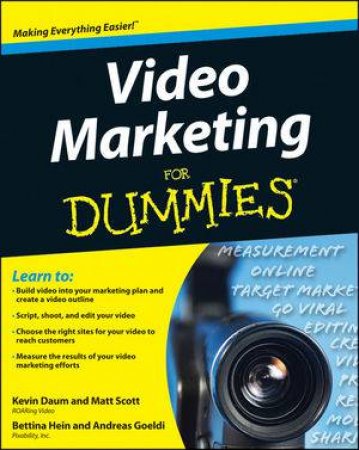 Video Marketing for Dummies by Various 