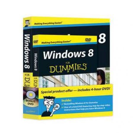 Windows 8 for Dummies Book+dvd Bundle by Rathbone