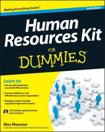 Human Resources Kit For Dummies, (3rd ED) by Messmer