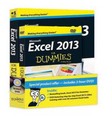 Excel 2013 for Dummies (Book + DVD Bundle) by Greg Harvey