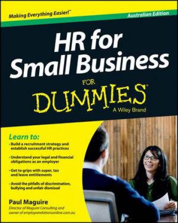 HR for Small Business for Dummies (Australian Edition) by Paul Maguire