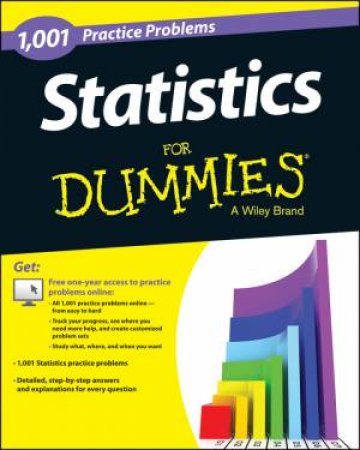 1,001 Statistics Practice Problems for Dummies by Various 