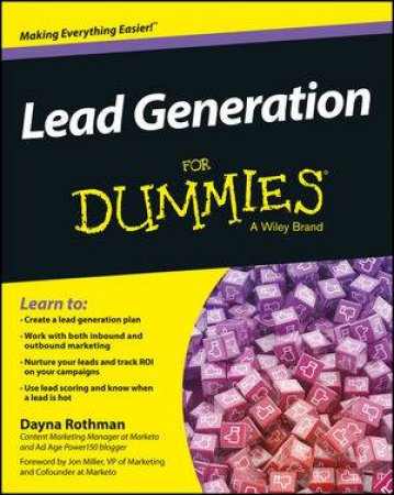 Lead Generation for Dummies by Dayna Rothman