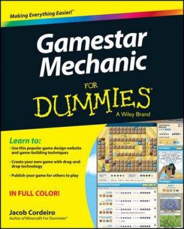 Gamestar Mechanic for Dummies by Jacob Cordeiro