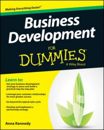 Business Development for Dummies by Anna Kennedy