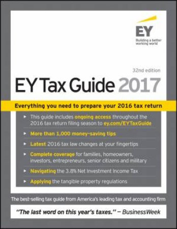 Ernst & Young Tax Guide 2017 (32nd Edition) by Ernst & Young LLP