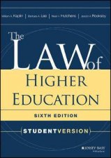 The Law Of Higher Education