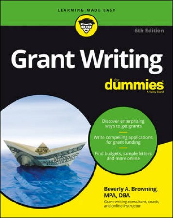 Grant Writing for Dummies, 6th Edition (6e) by Beverly A. Browning