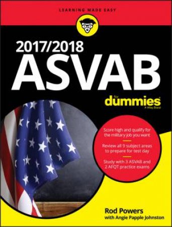 2017/2018 ASVAB For Dummies by Rod Powers & Angie Papple Johnston